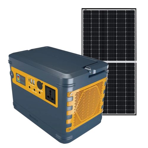 Blue Carbon 1kwh All in One Solar Home System LiFePO4 Lithium Battery Solar Power Generator