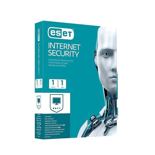 Eset internet security with antivirus protection 1 user 1 year